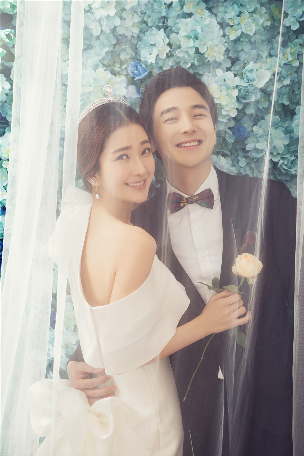 杭州-巧克力庄园-蓝色花墙-图片13