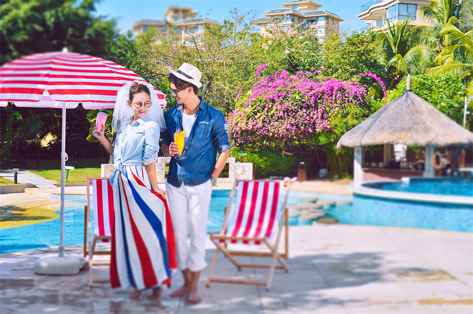 三亚-三亚湾酒店泳池-图片3