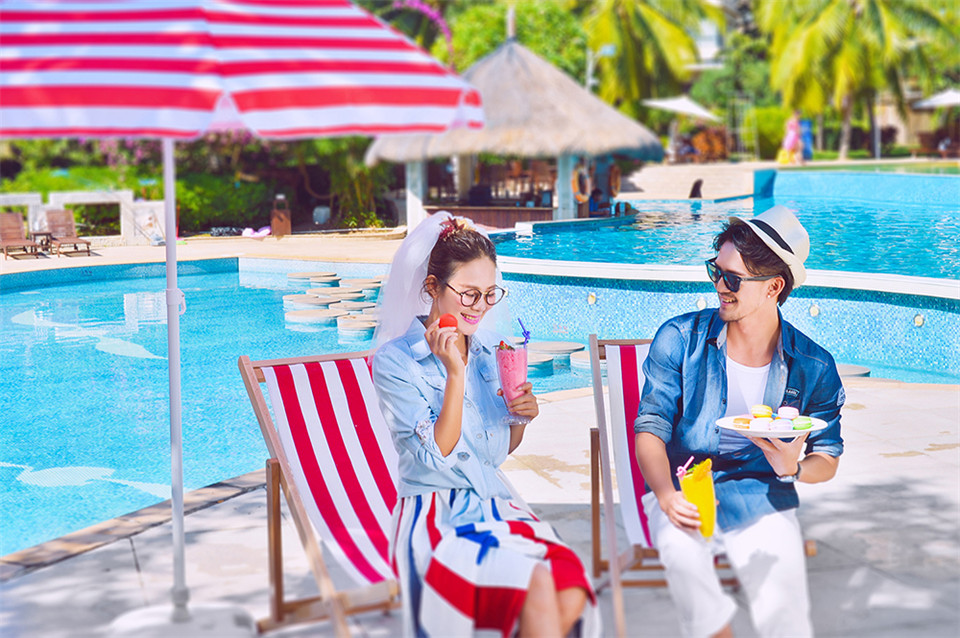 三亚-三亚湾酒店泳池-图片7