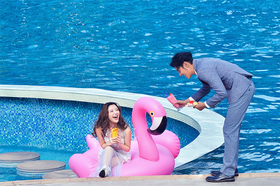 三亚-三亚湾酒店泳池-图片2