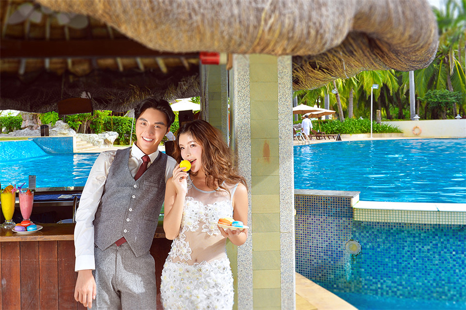 三亚-三亚湾酒店泳池-图片7