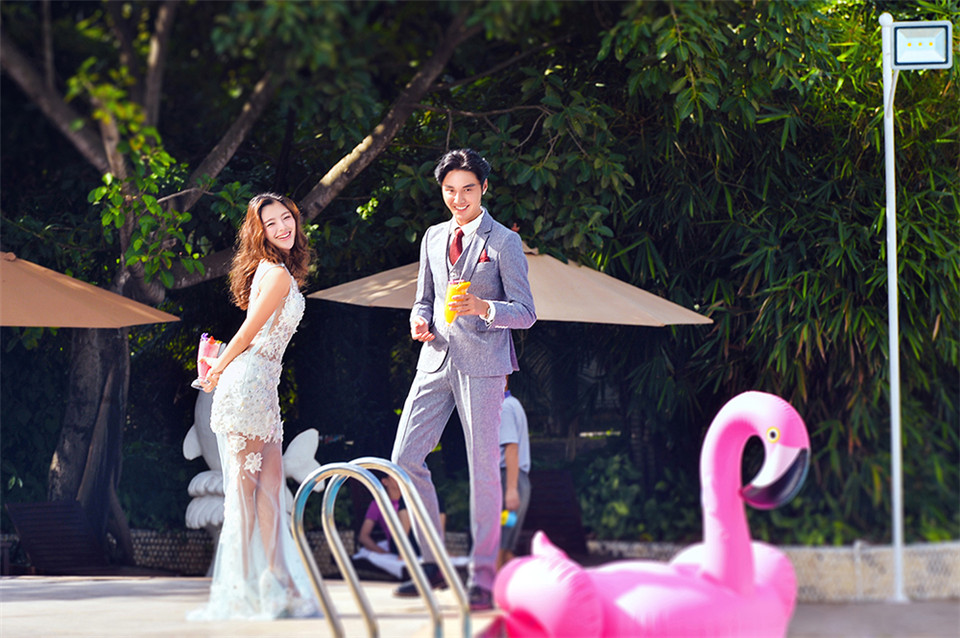 三亚-三亚湾酒店泳池-图片4