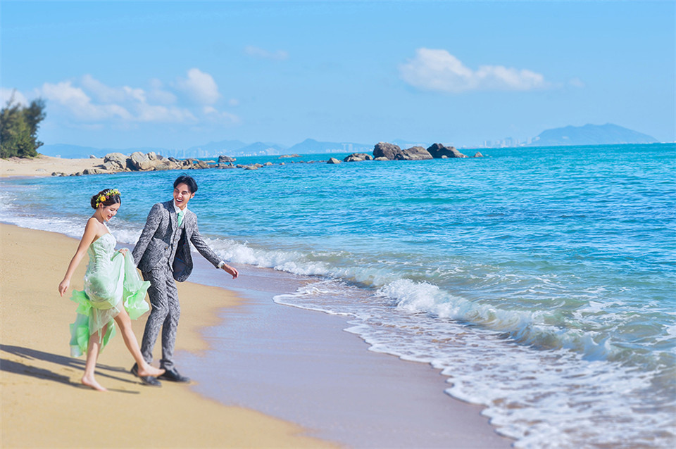 三亚-椰林 海滩-图片7