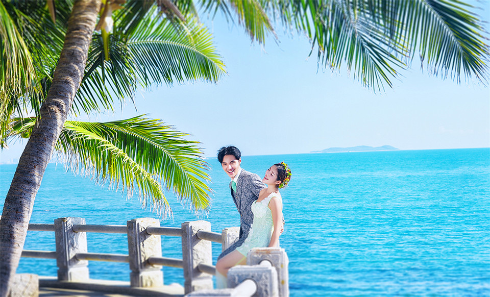 三亚-椰林 海滩-图片9