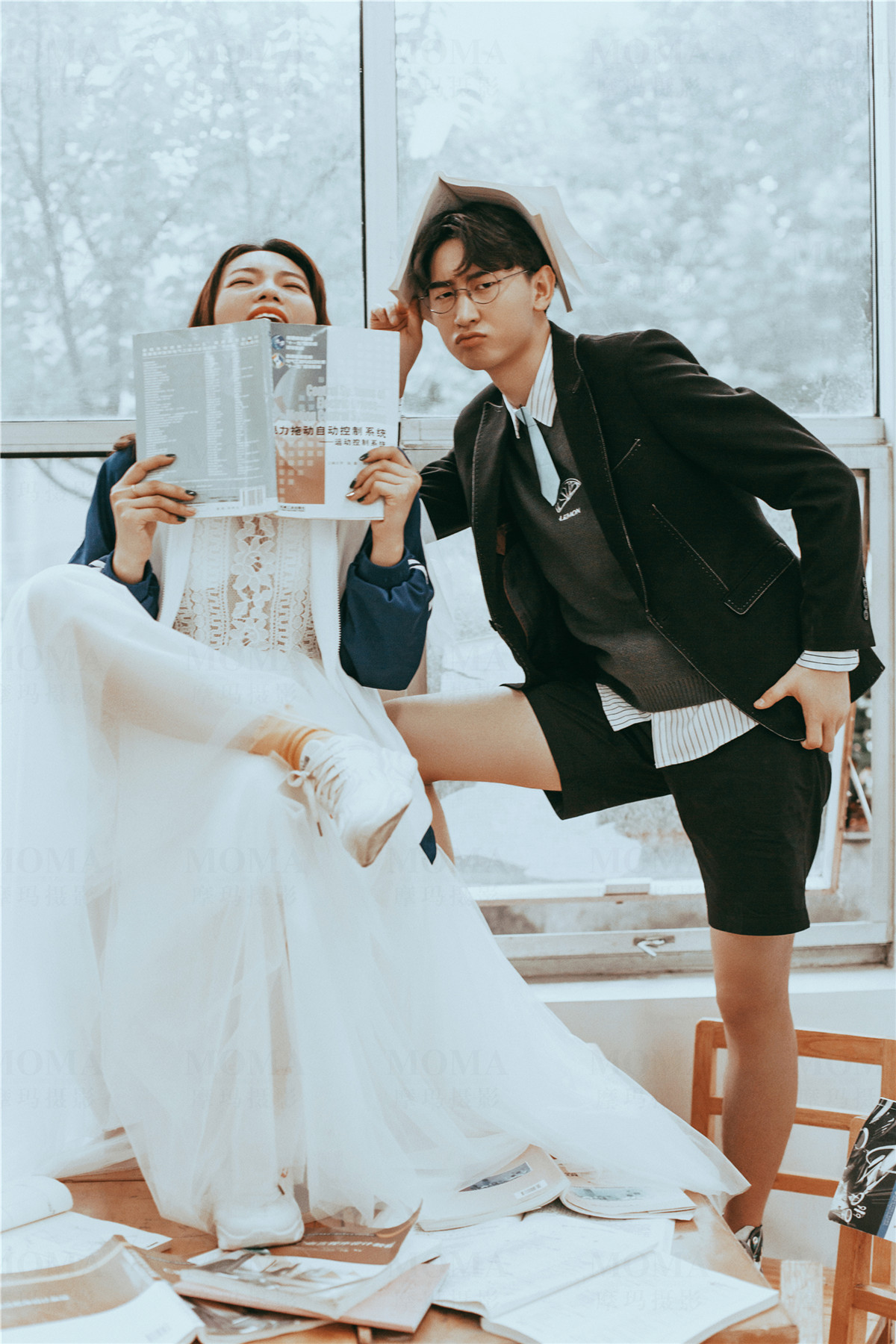 白纱书本-图片2