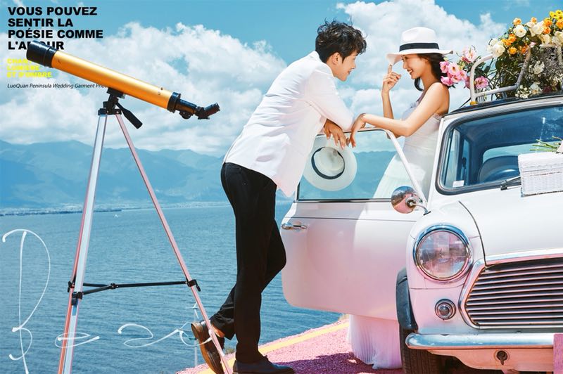 粉色路复古车-图片3