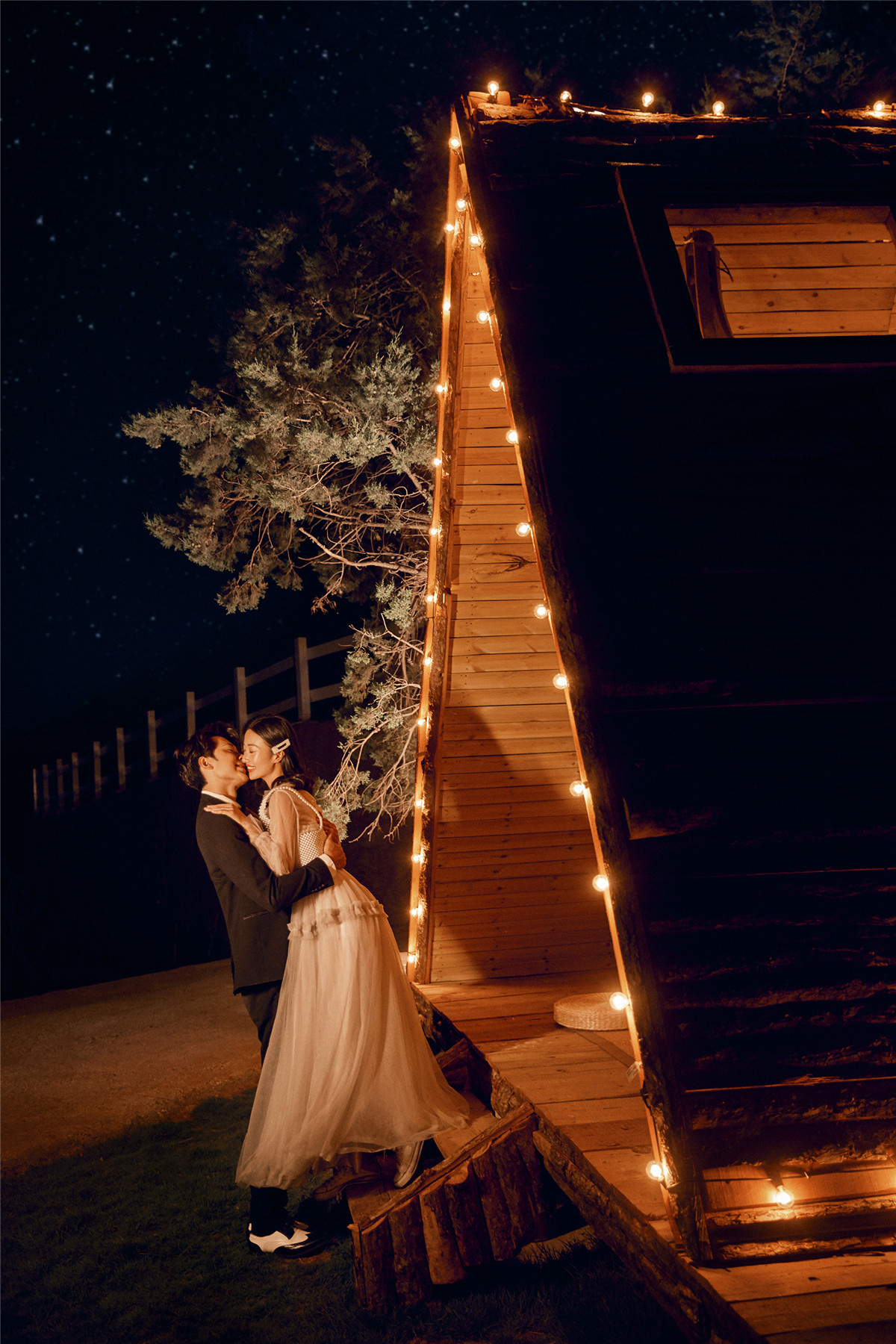 木屋夜景-图片6