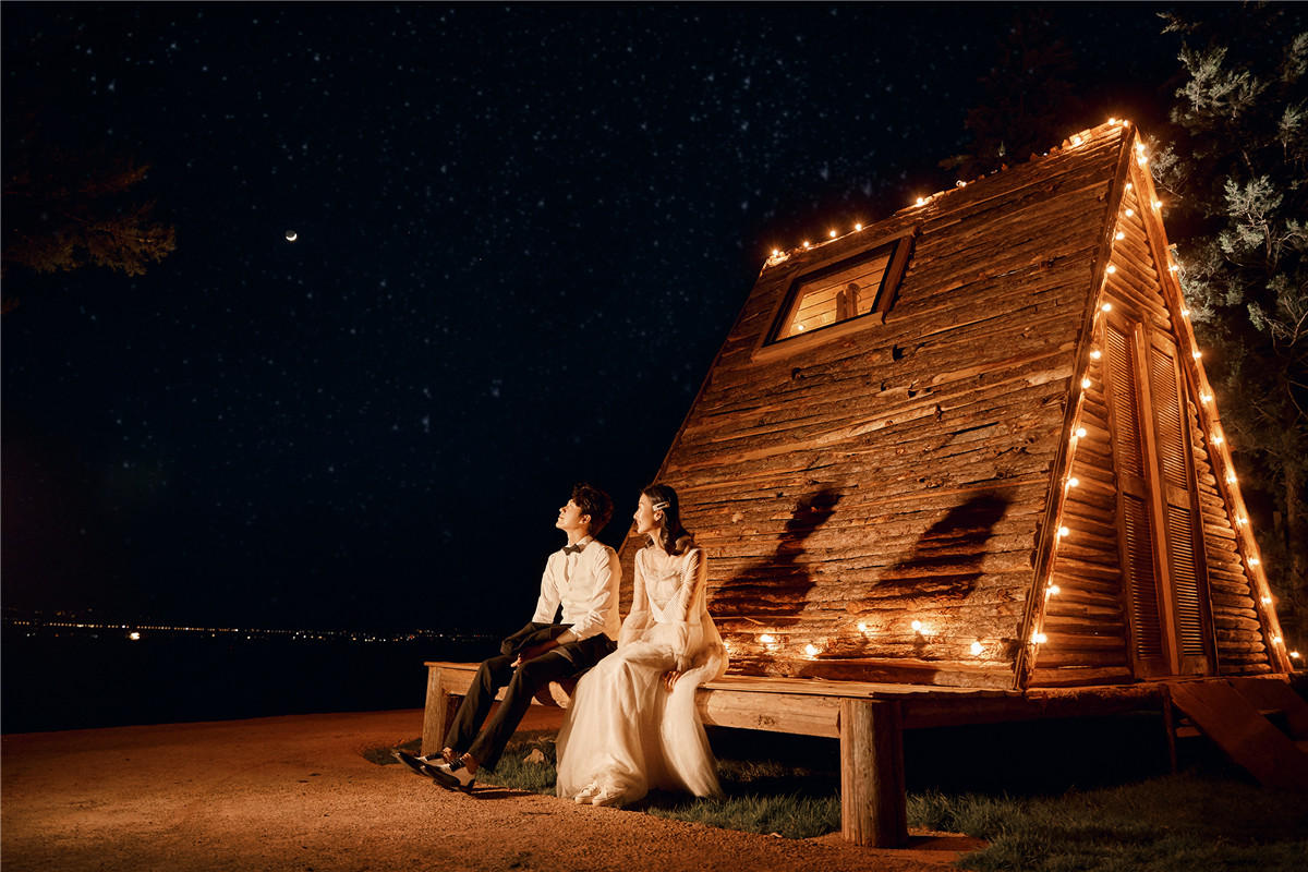 木屋夜景-图片9