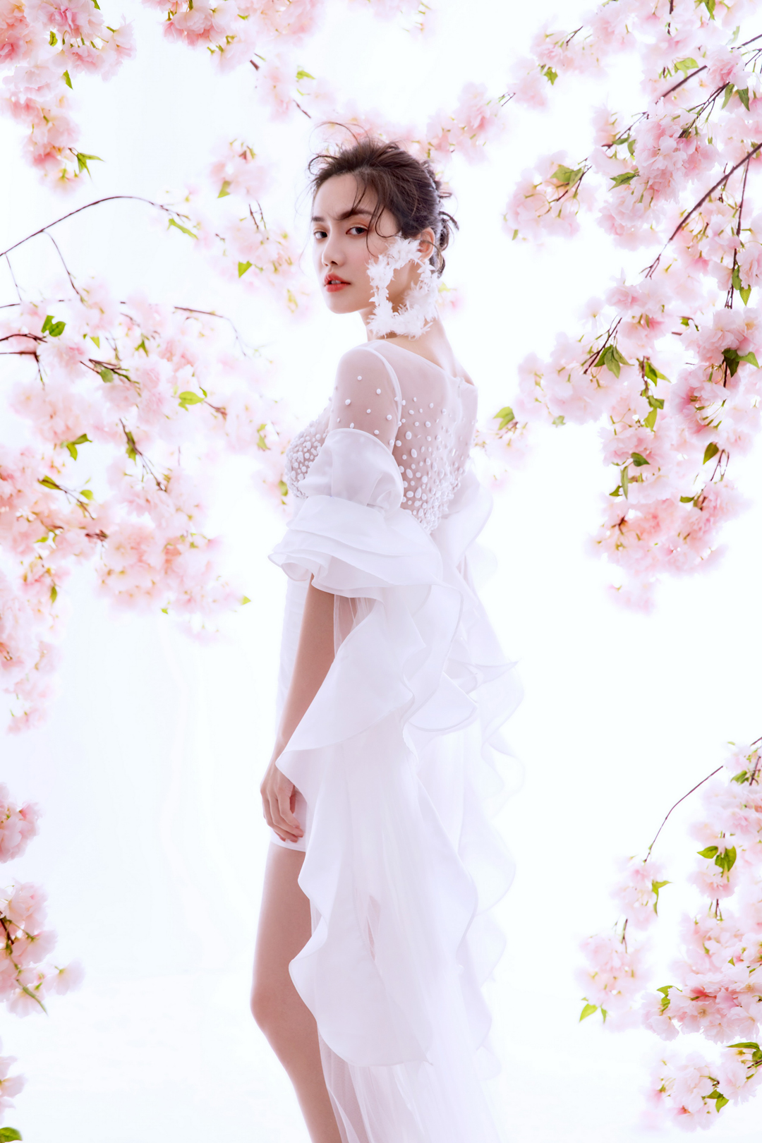 粉色花墙-图片1