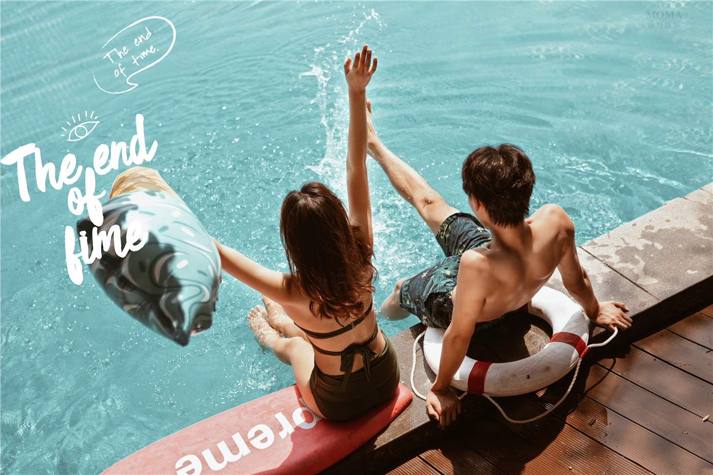 泳池嬉戏-图片2