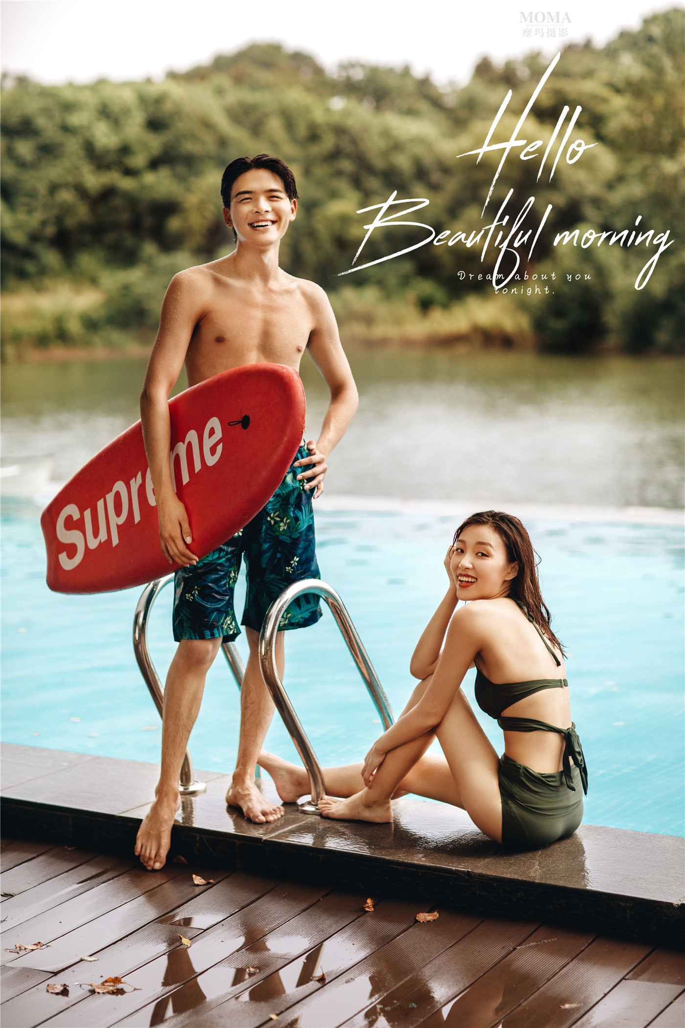 泳池嬉戏-图片7