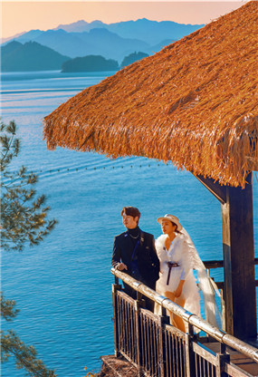 茅草屋—千岛湖