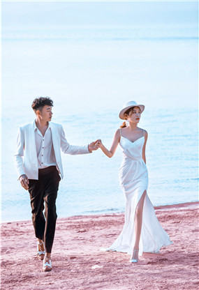 粉色沙滩-千岛湖