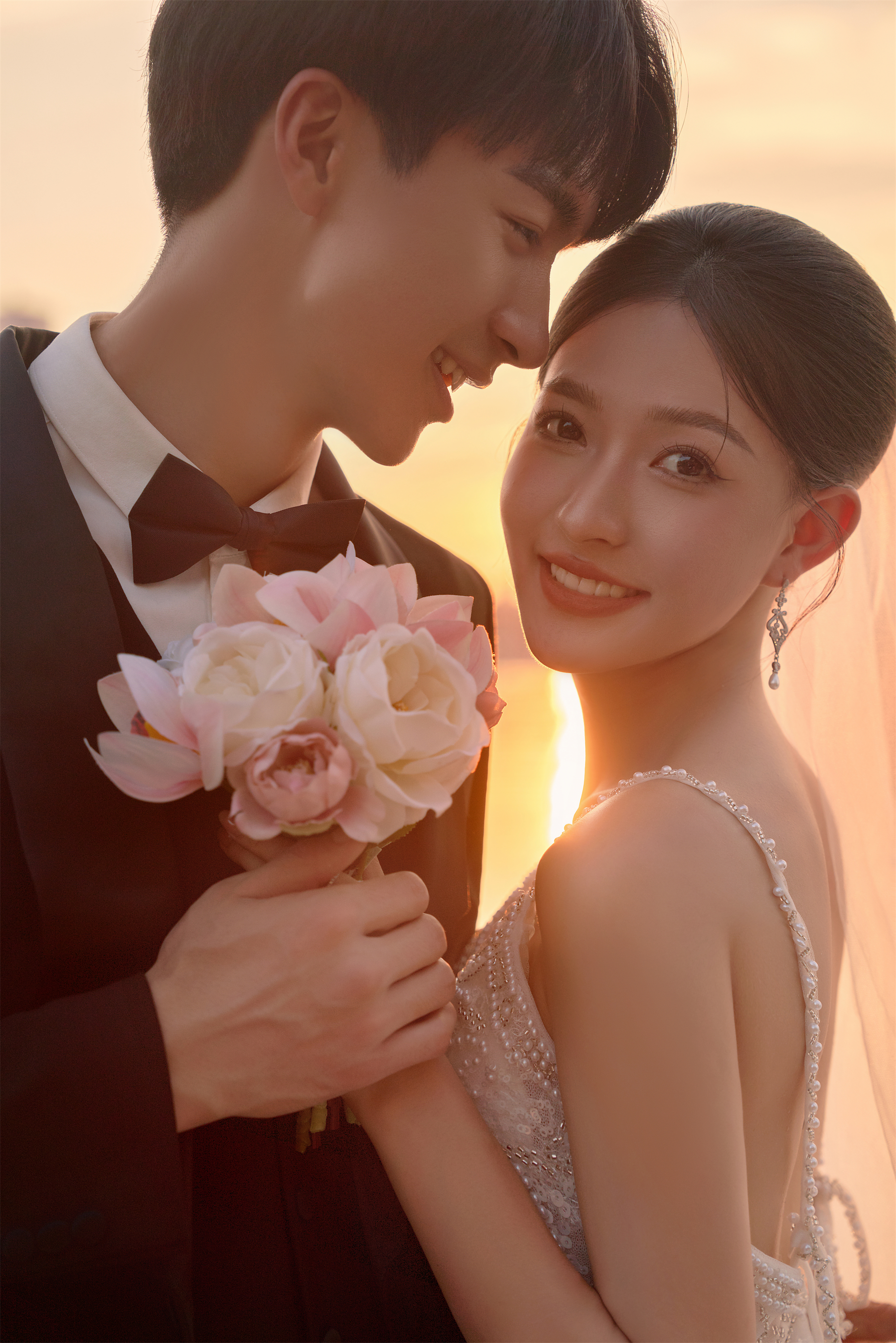 夕阳湖景-图片5